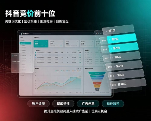 洞口抖音搜索竞价